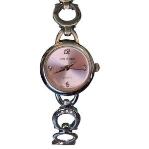 Cote D’AZUR Womens Watch Quartz Silver Tone Lightweight